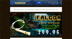 Desktop Screenshot of abprospecting.com